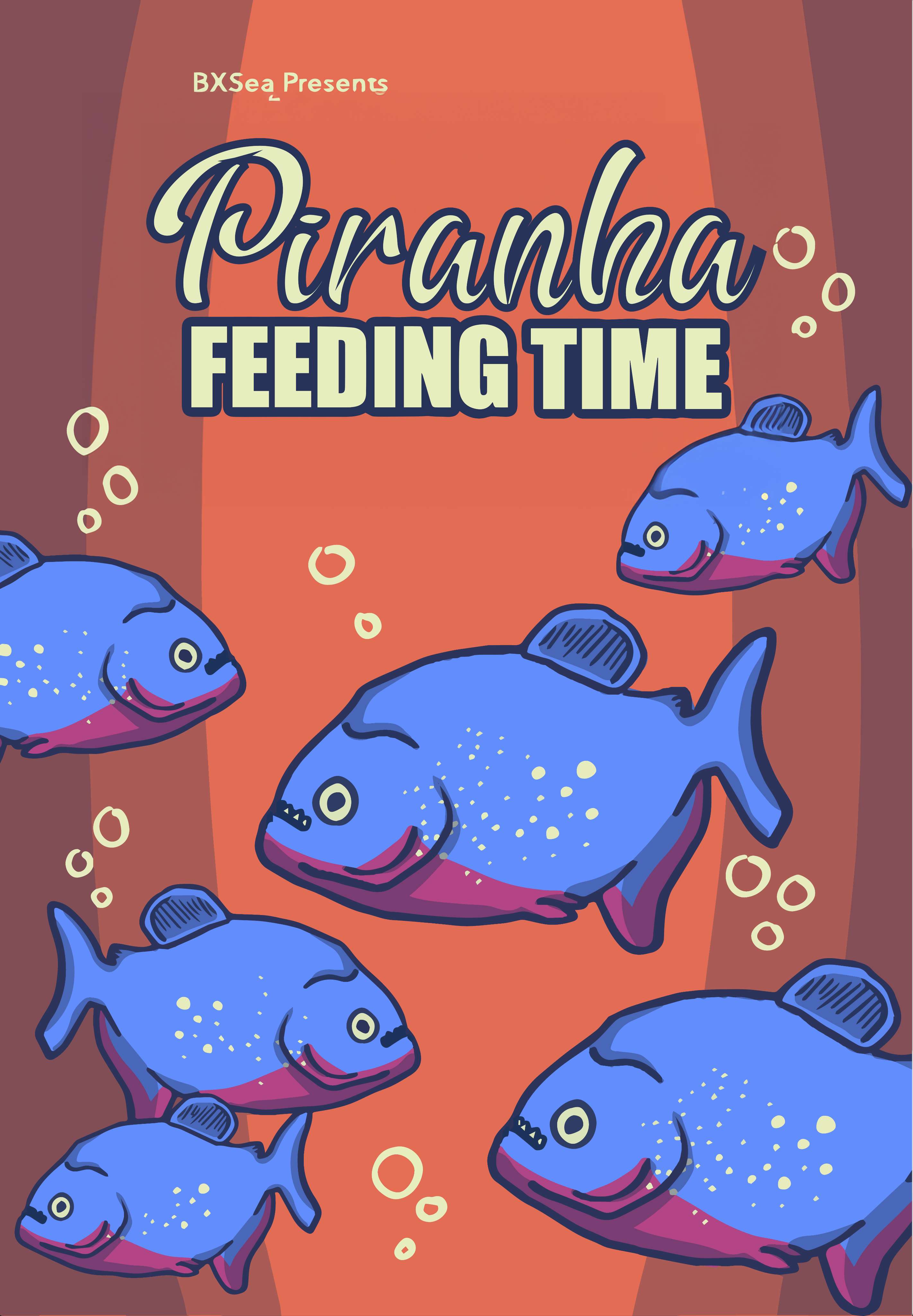 PIRANHA FEEDING SHOW