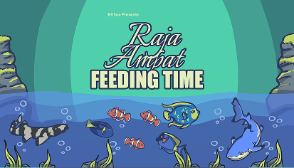 RAJA AMPAT FEEDING TIME