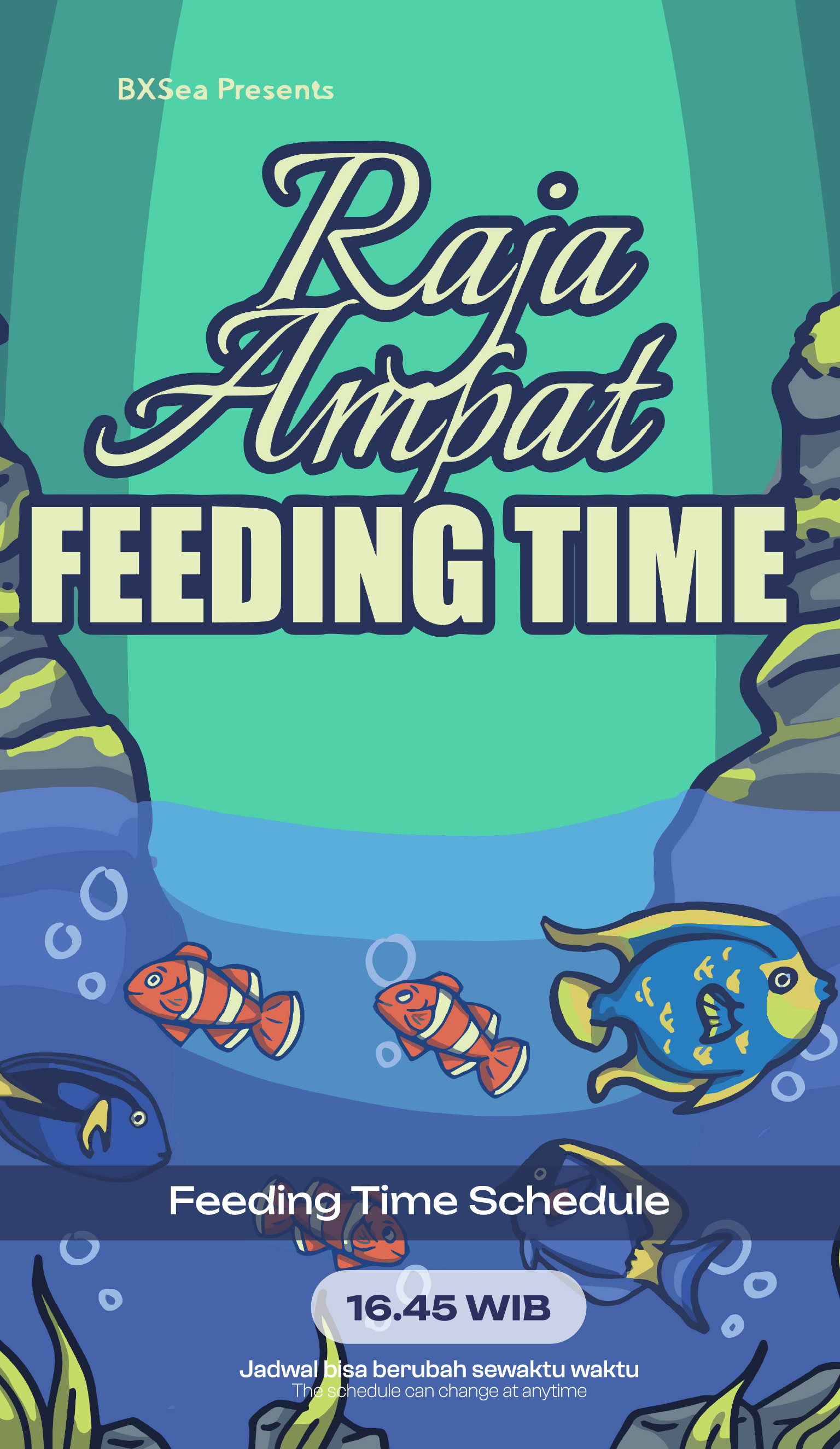 RAJA AMPAT FEEDING TIME
